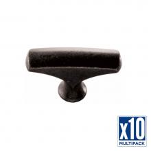 Hickory Hardware P3372-WOA-10B - Knob 1-3/4 Inch x 1/2 Inch (10 Pack)