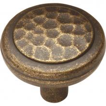 Hickory Hardware P7528-WDA - Arts & Crafts Collection Knob 1-1/4'' Diameter Windover Antique Finish