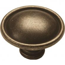 Hickory Hardware PA1219-WOA - 1-5/8 In. Gladstone Windover Antique Cabinet Knob