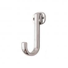 Hickory Hardware S077189-CH - Single Prong Hook 4-3/4 Inch Long