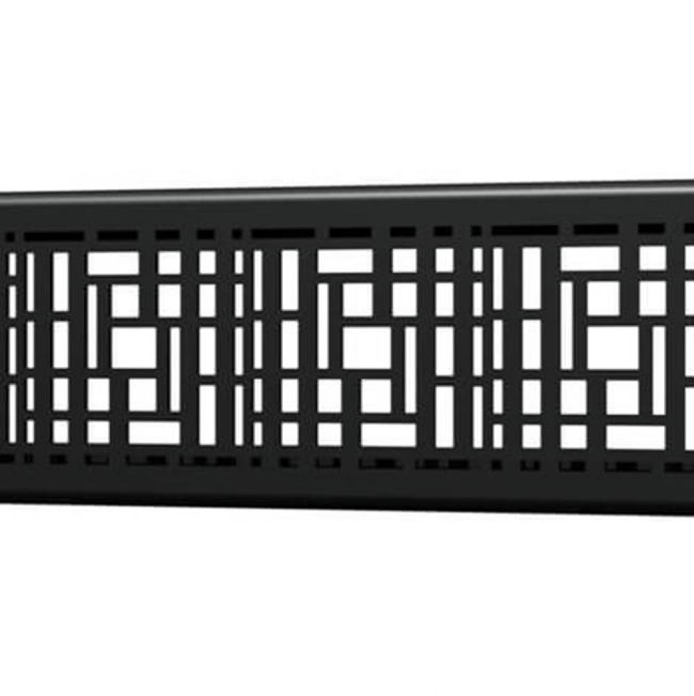 Drain Cover Deco 32In Matte Black