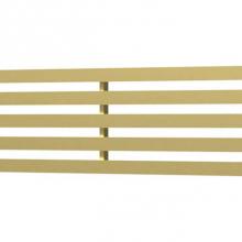 Quick Drain LINES32-BG - Drain Cover Lines 32In Brushed Gold