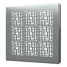 Quick Drain DECO04 - Square Drain Cover 4In Deco