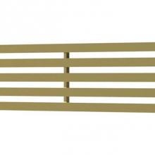 Quick Drain LINES18-PG - Drain Cover Lines 18In Polished Gold