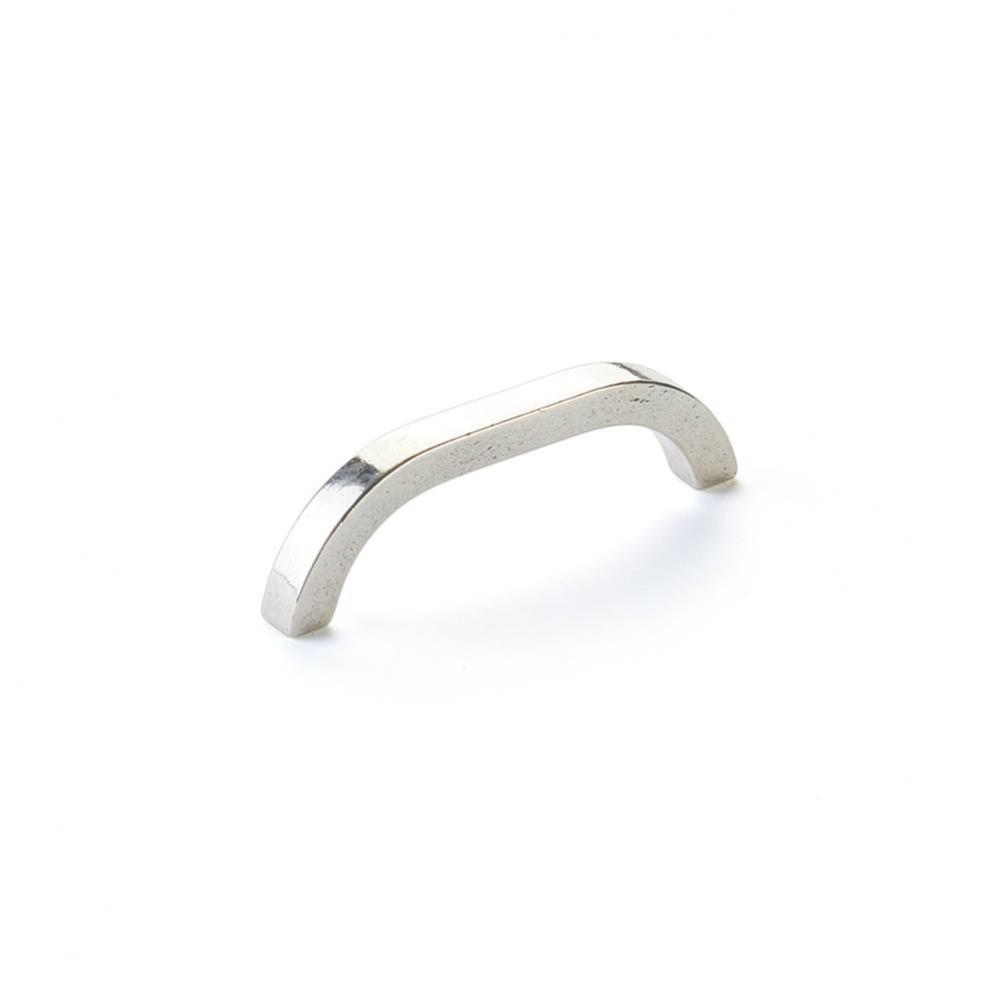 Pull, Polished White Bronze, 4'' cc