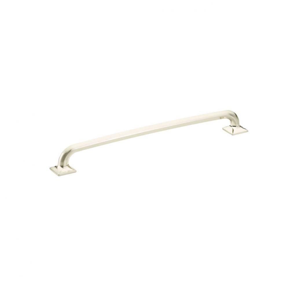 Pull, Square Bases, Brushed Nickel, 10'' cc