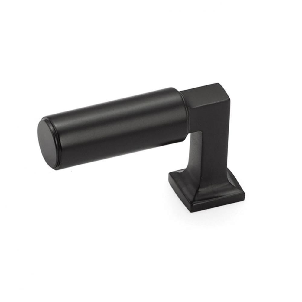 Finger Pull, Matte Black, 1/2''