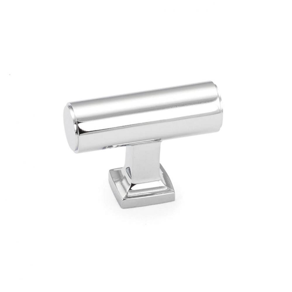 T-Pull, Polished Chrome, 1/2''