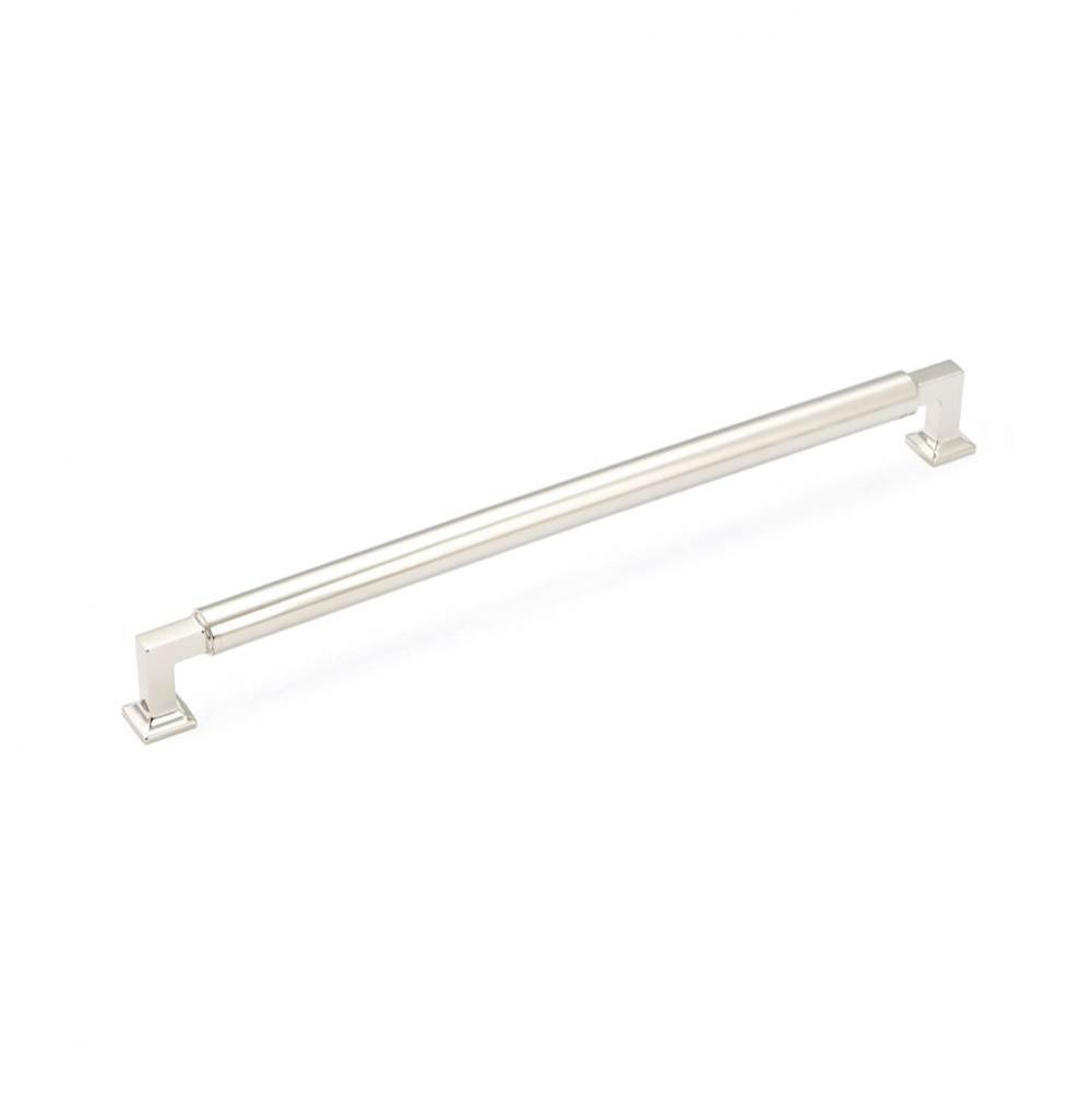 Appliance Pull, Polished Nickel, 15'' cc