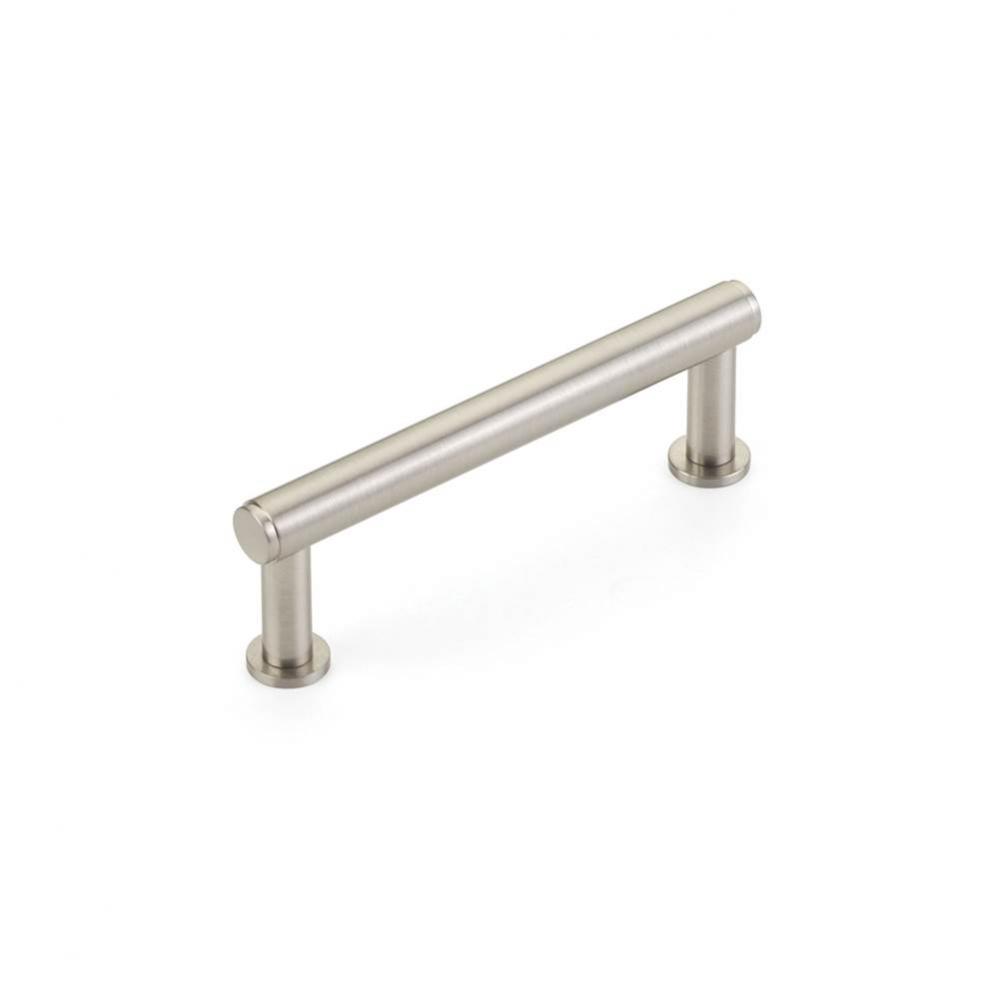 Pub House, Pull, Brushed Nickel, 3-1/2'' cc