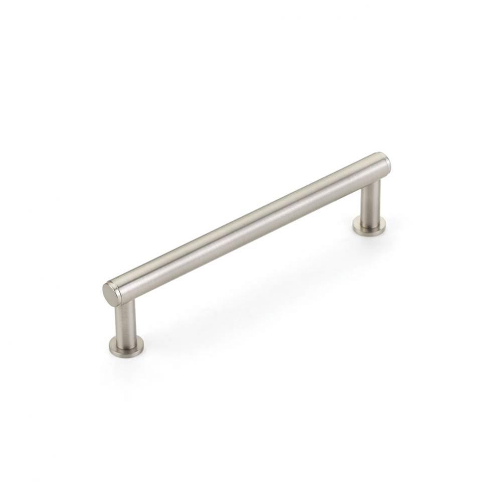 Pub House, Pull, Brushed Nickel, 5'' cc