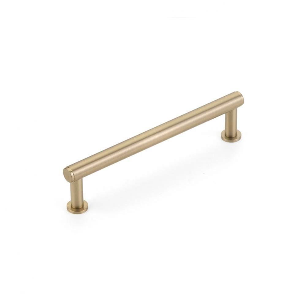 Pub House, Pull, Signature Satin Brass, 5'' cc