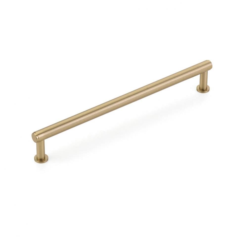 Pub House, Pull, Signature Satin Brass, 8'' cc