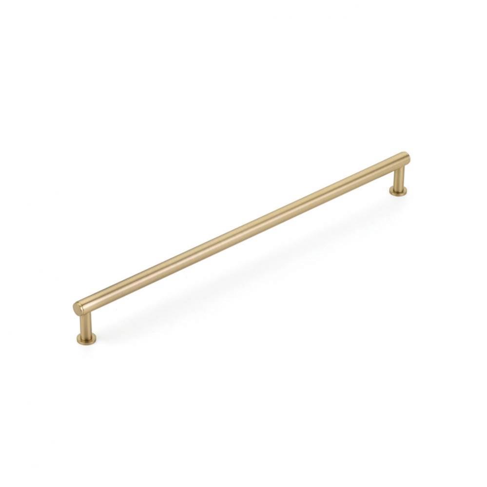 Pub House, Pull, Signature Satin Brass, 12'' cc