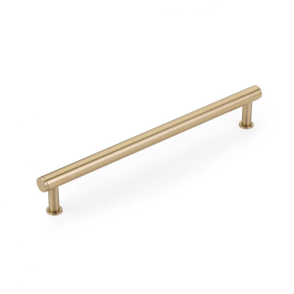 Pub House, Appliance Pull, Signature Satin Brass, 12'' cc