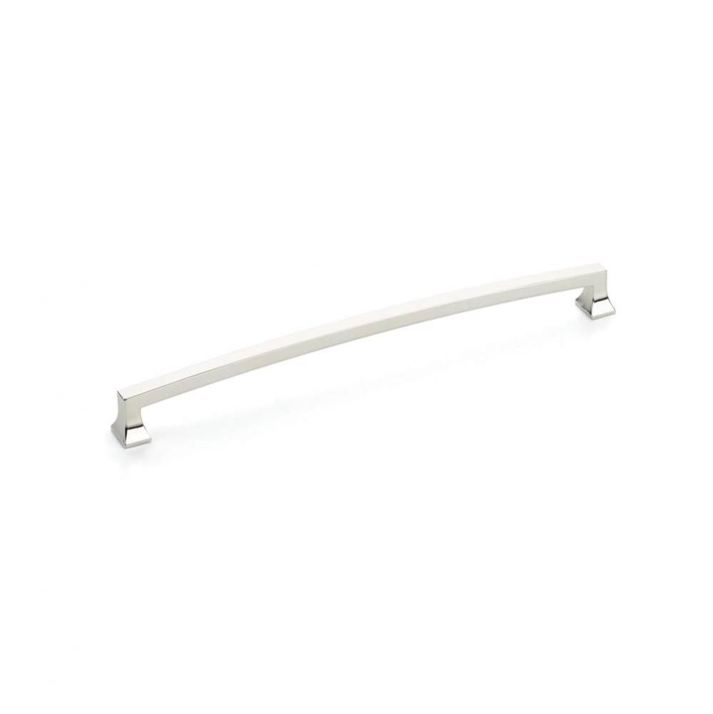 Pull, Arched, Polished Nickel, 10'' cc