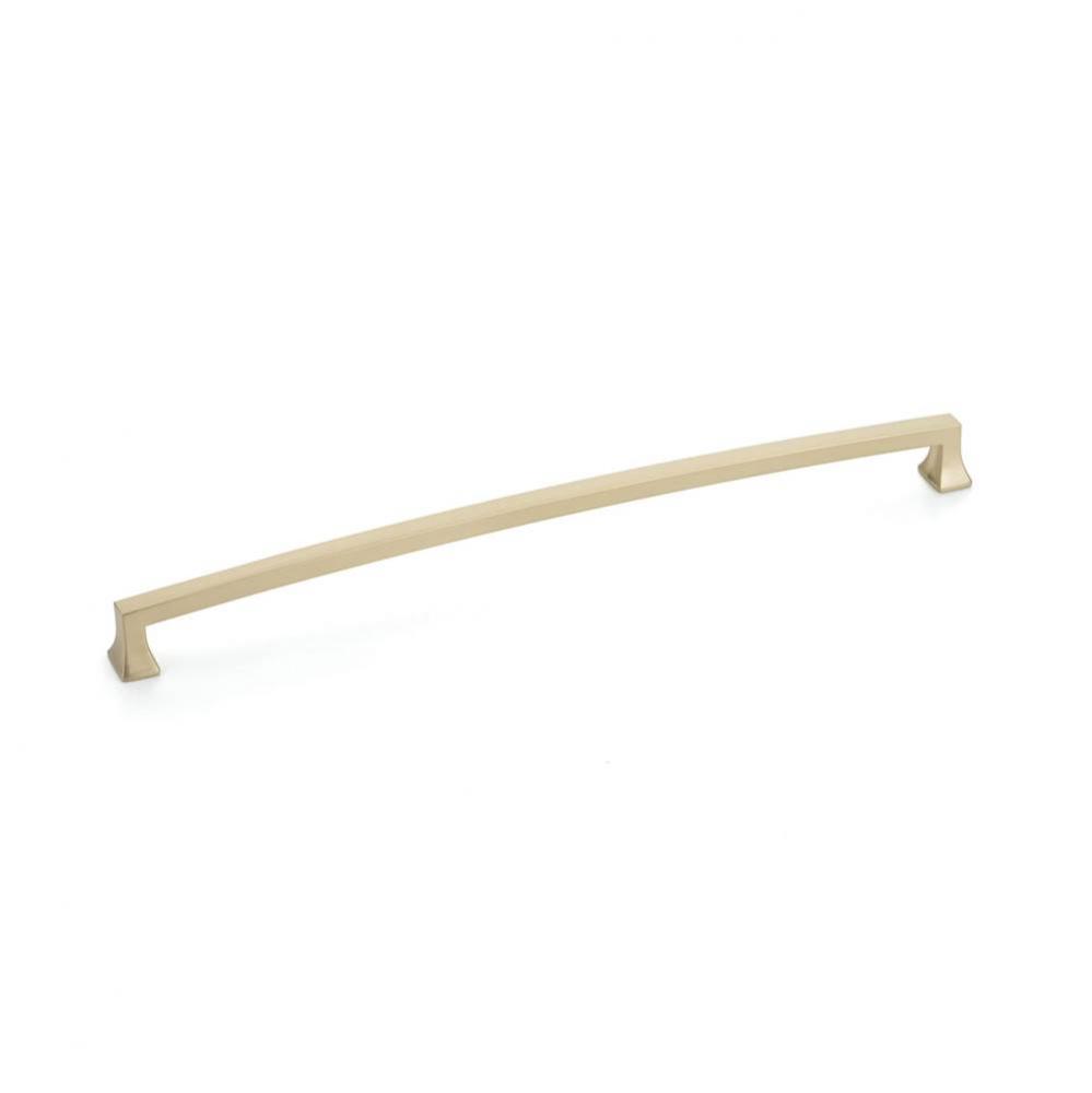 Pull, Arched, Signature Satin Brass, 12'' cc