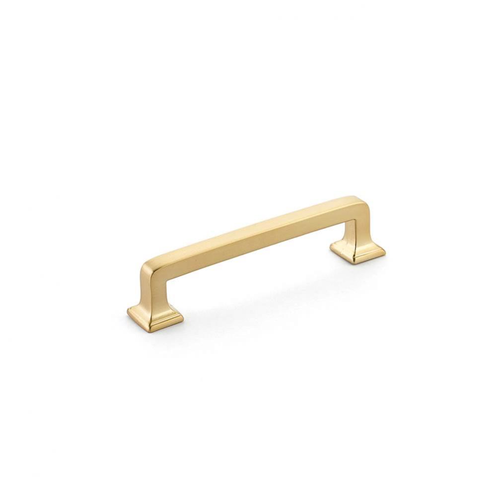 Pull, Signature Satin Brass, 4'' cc