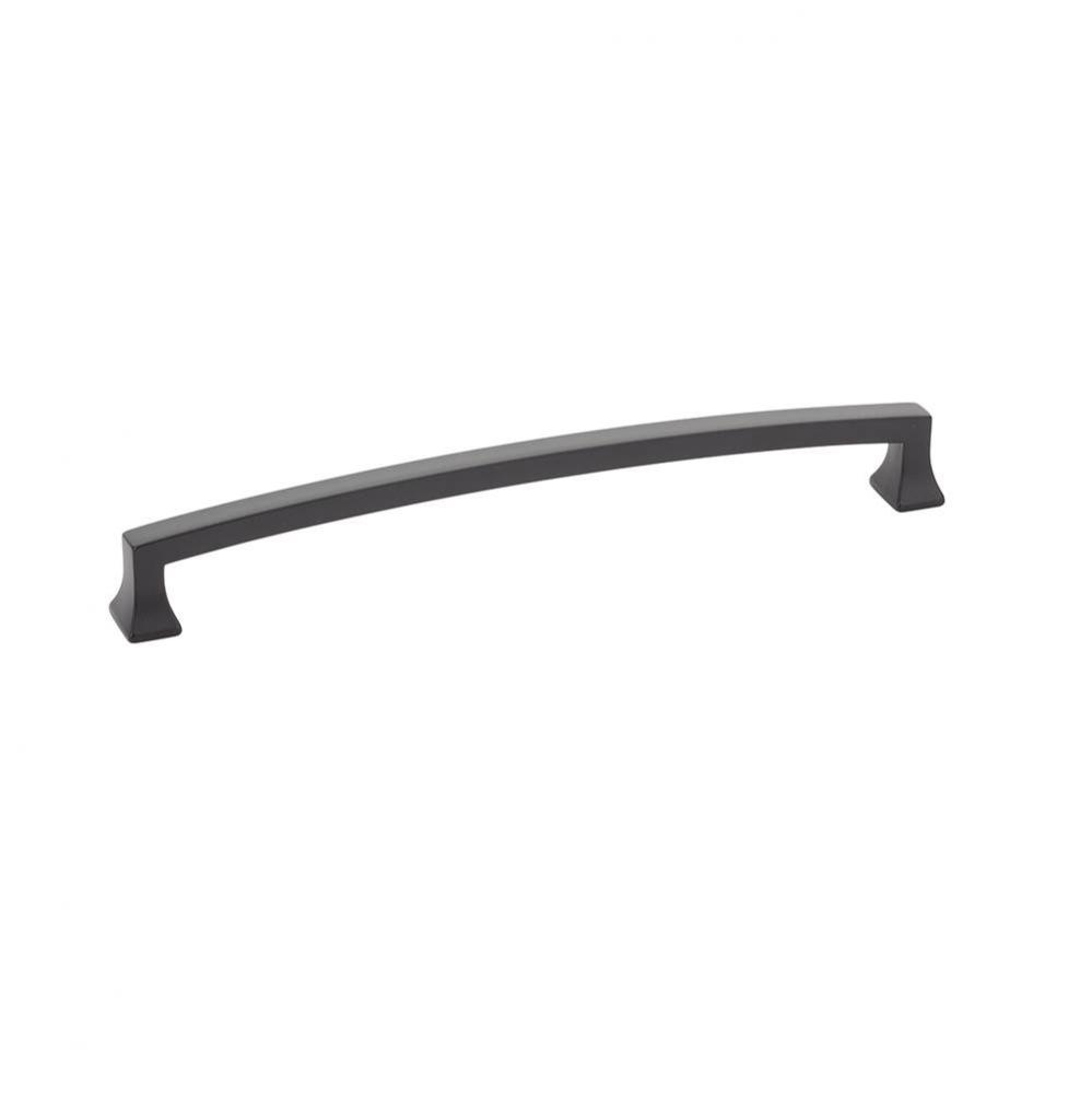 Pull, Arched, Matte Black, 8'' cc