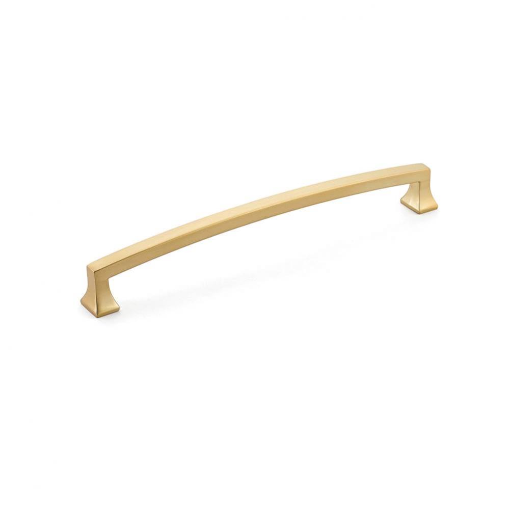 Pull, Arched, Signature Satin Brass, 8'' cc