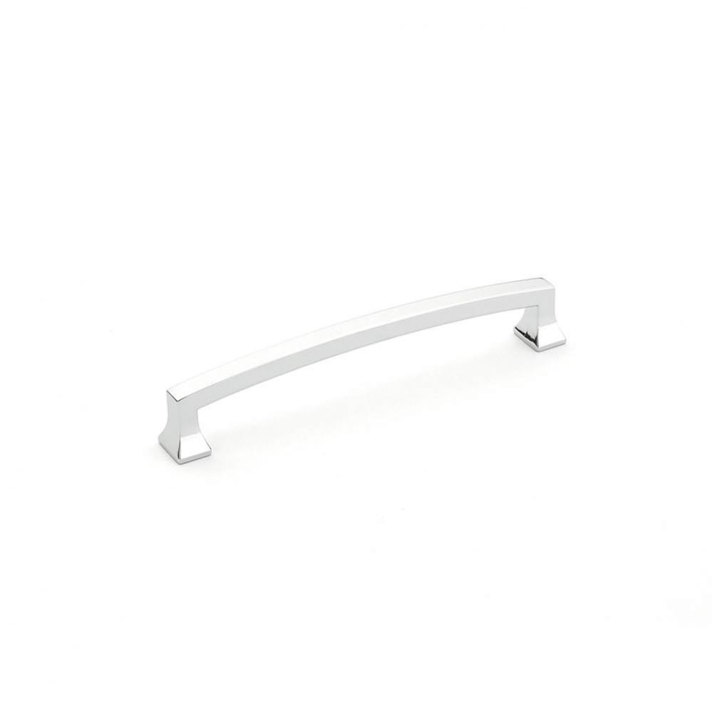 Pull, Arched, Polished Chrome, 6'' cc