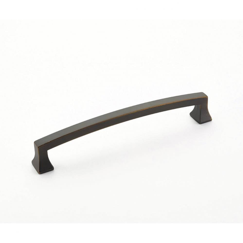 Pull, Arched, Ancient Bronze, 6'' cc