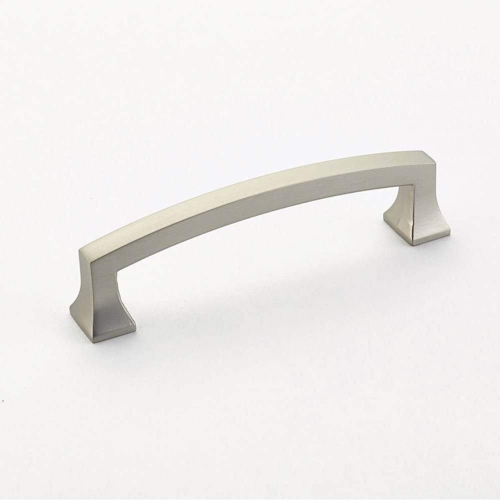 Pull, Arched, Satin Nickel, 4'' cc