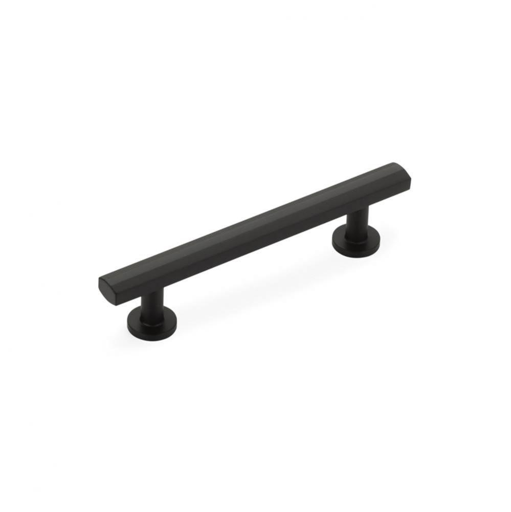 Pull, Matte Black, 4'' cc