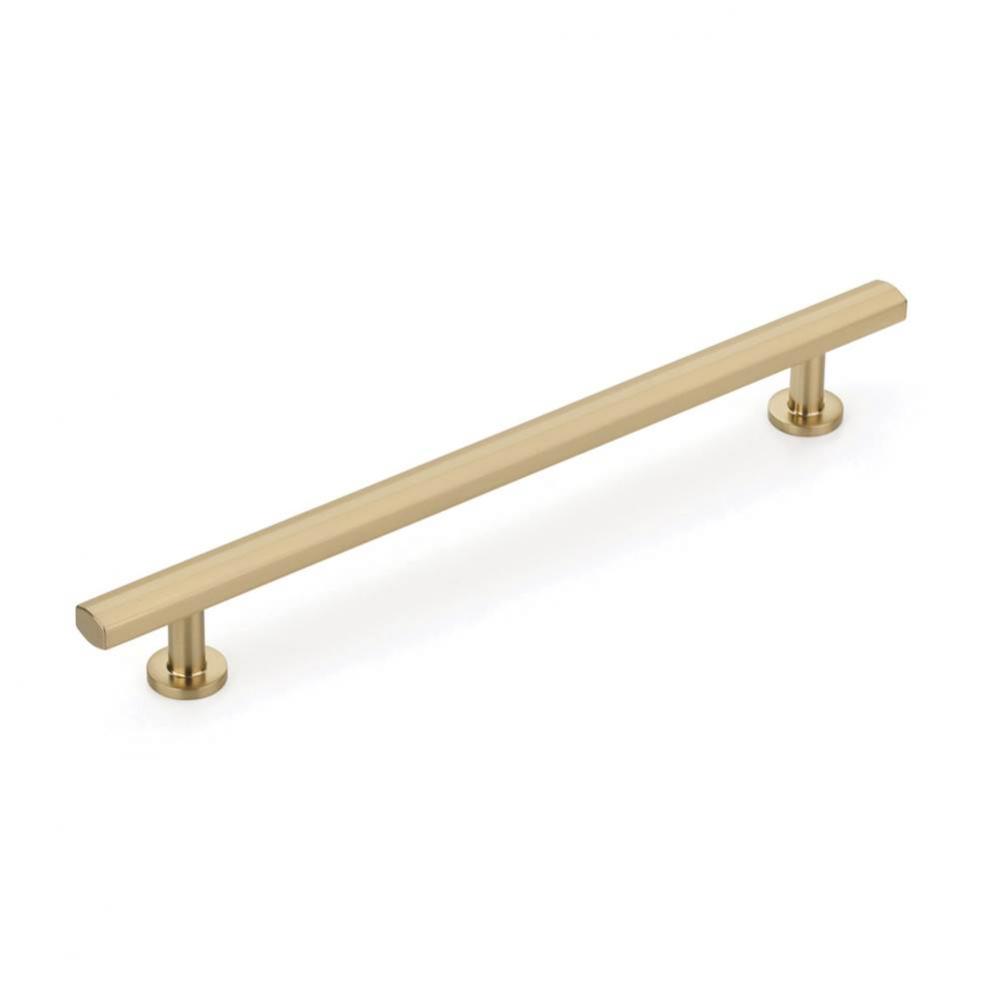 Pull, Signature Satin Brass, 8'' cc