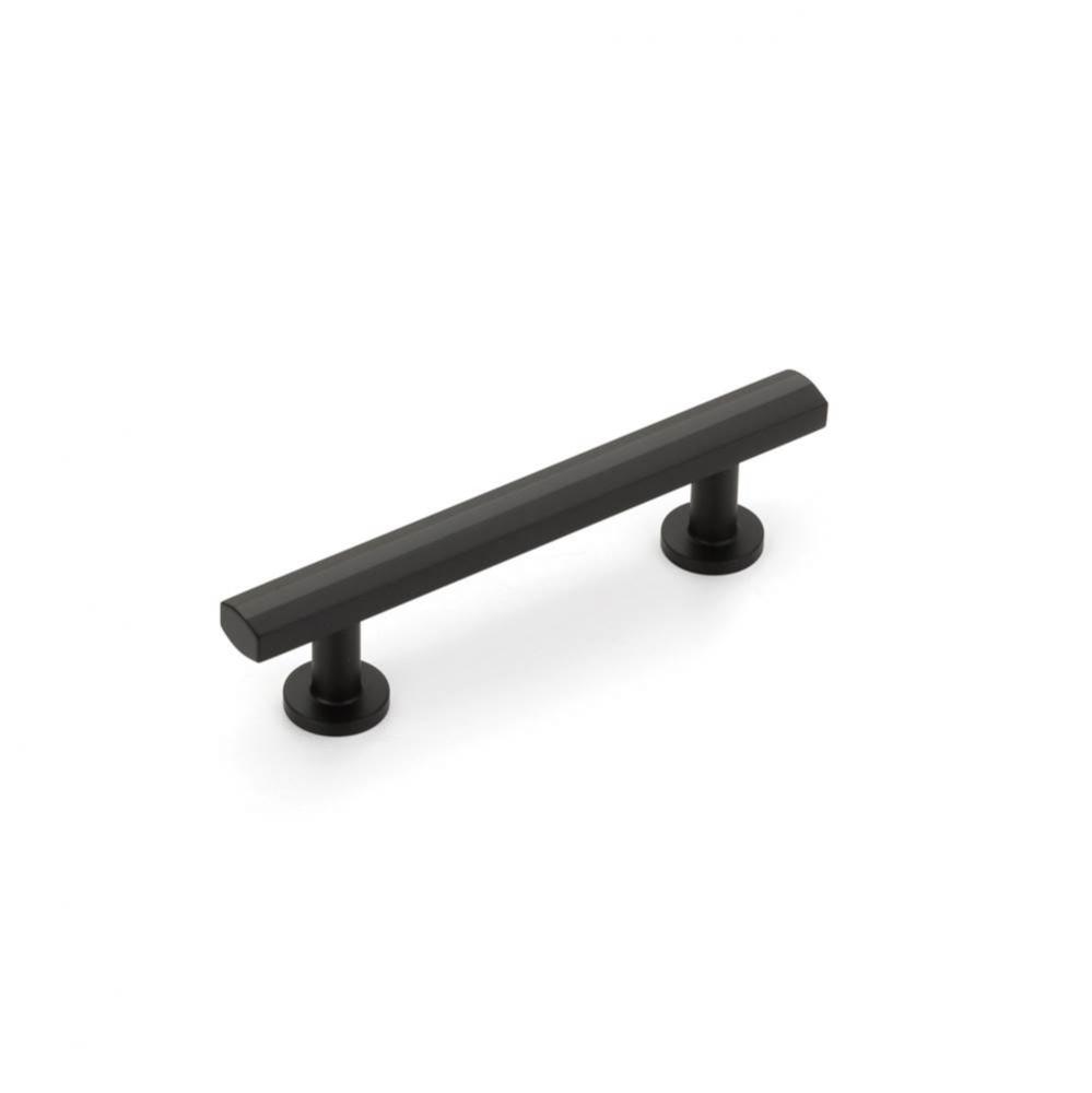 Pull, Matte Black, 3-1/2'' cc