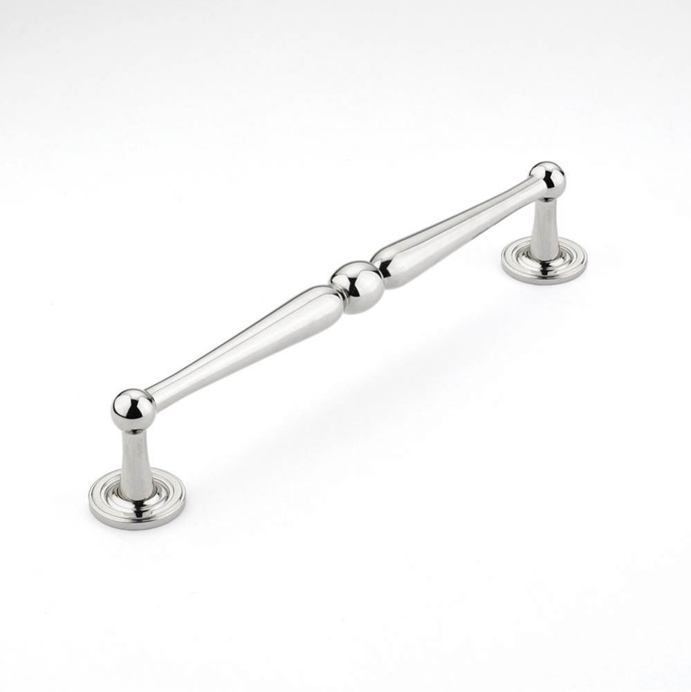 Pull, Plain Footplate, Polished Chrome 8'' cc