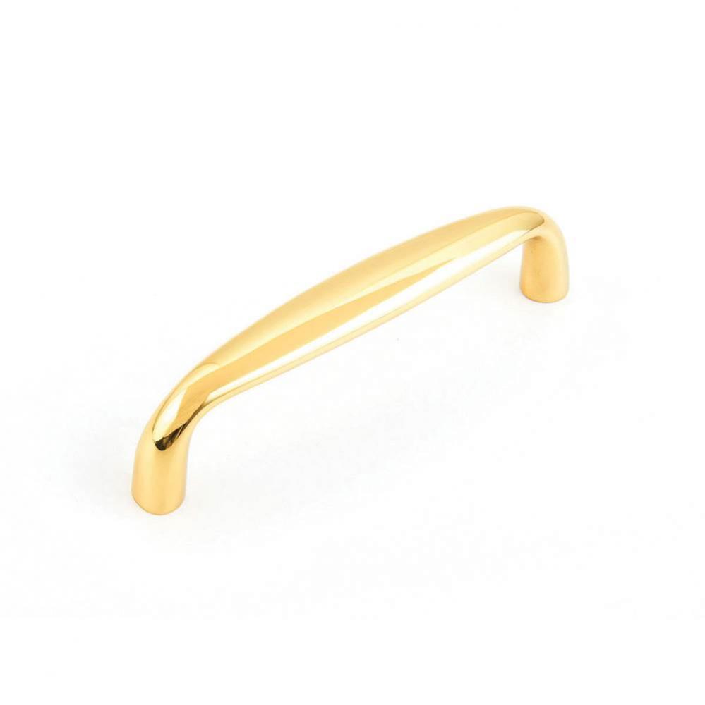 Pull, Polished Brass,  4'' cc