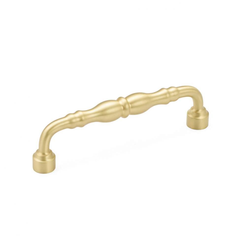 Pull, Satin Brass, 6'' cc