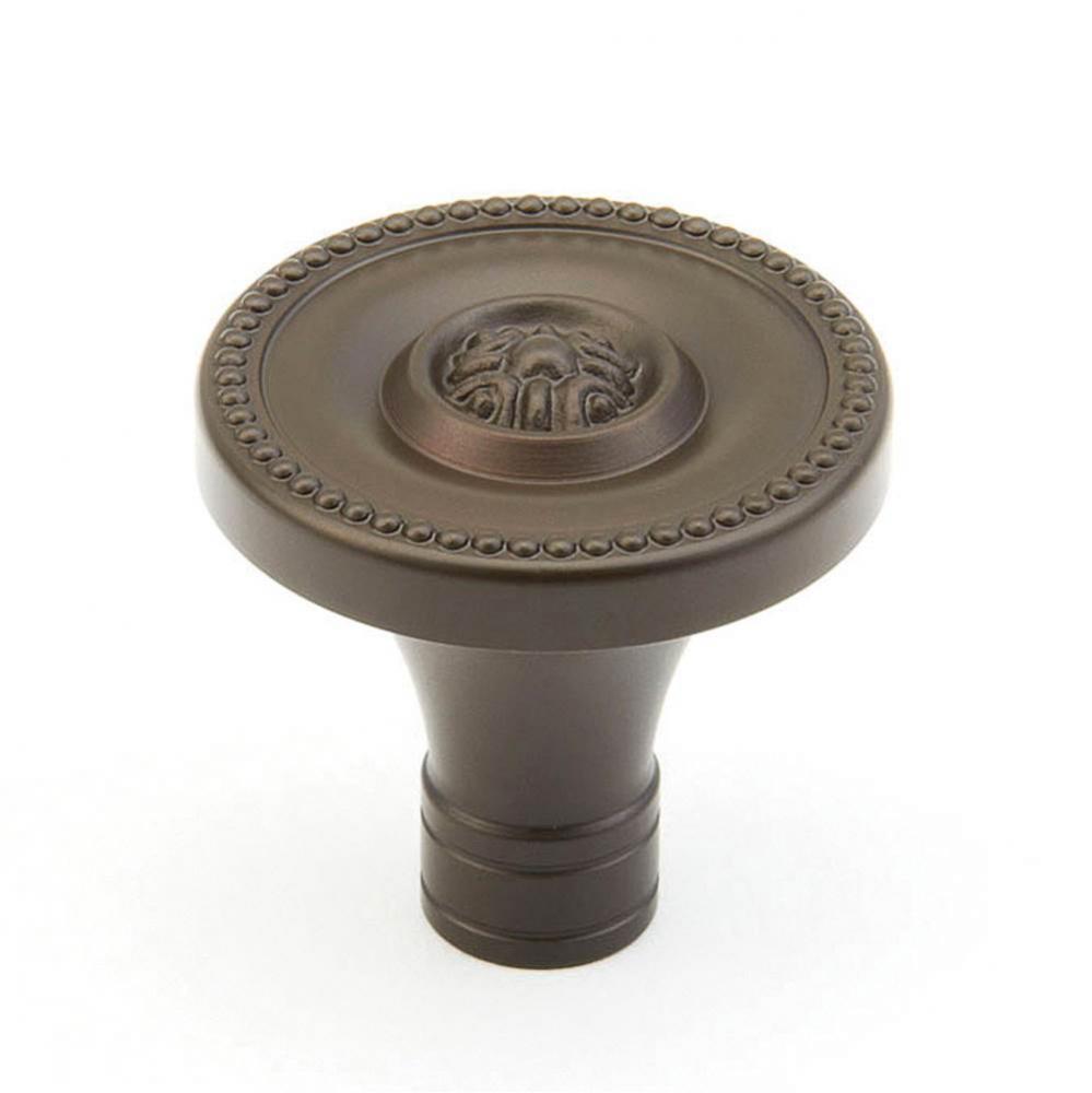 Knob, Oil Rubbed Bronze, 1-3/8'' dia