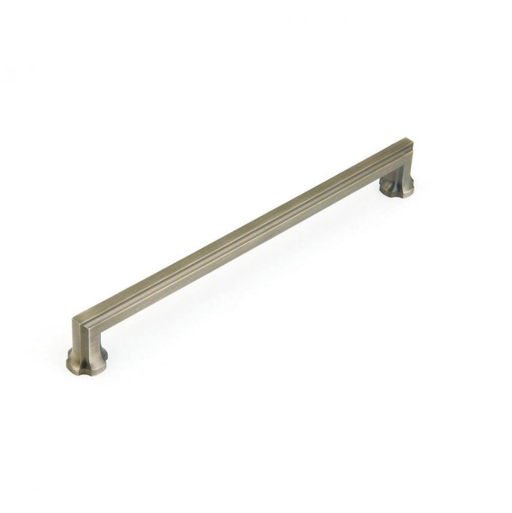 Appliance Pull, Antique Nickel, 12'' cc