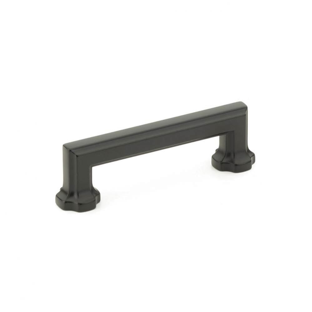 Pull, Matte Black, 3-1/2'' cc