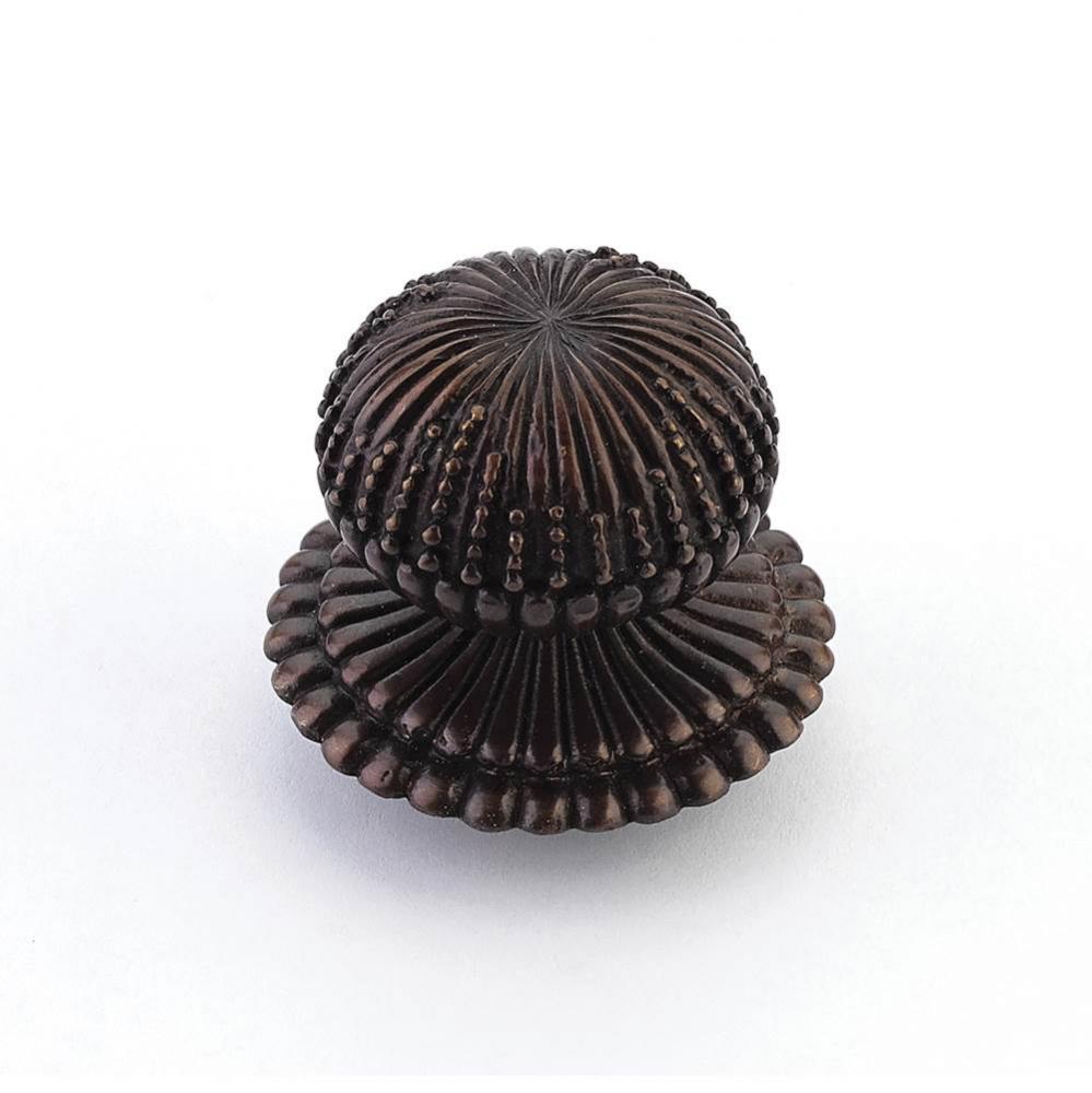 Knob, Dark Antique Bronze, 1-5/16'' dia