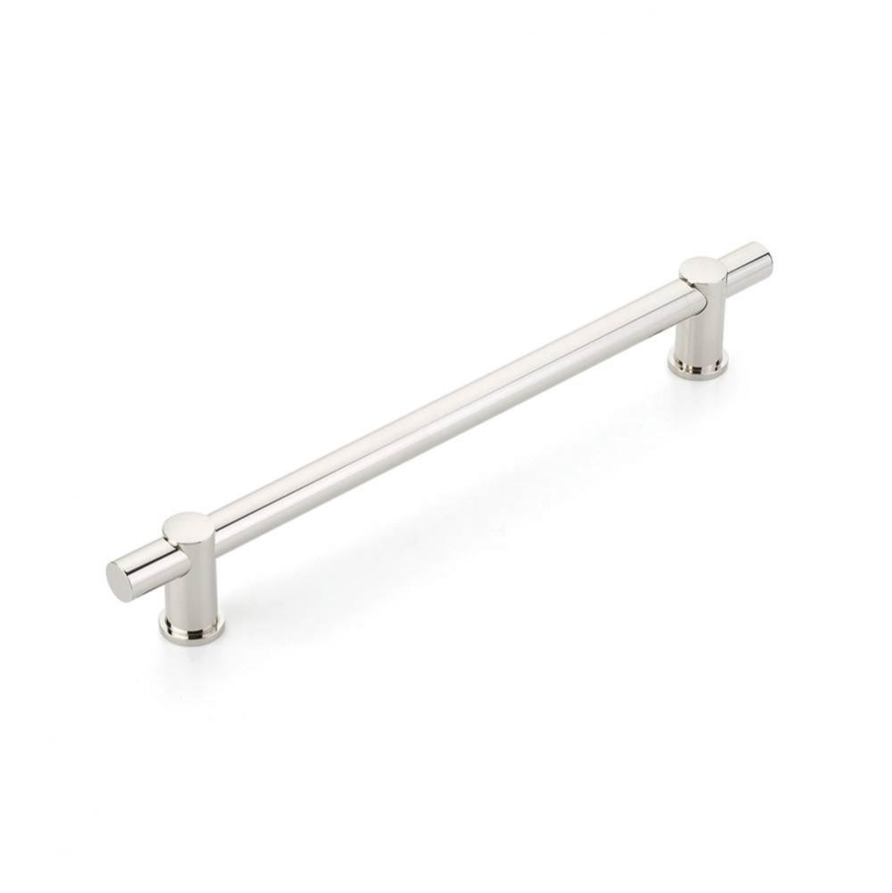 Concealed Surface, Appliance Pull, NON-Adjustable, Polished Nickel, 12'' cc