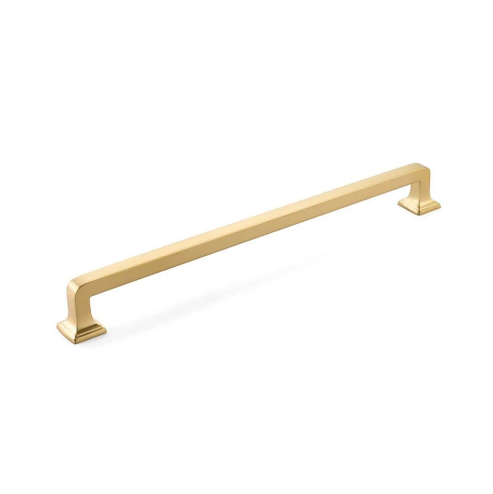 Appliance Pull, Signature Satin Brass, 15'' cc