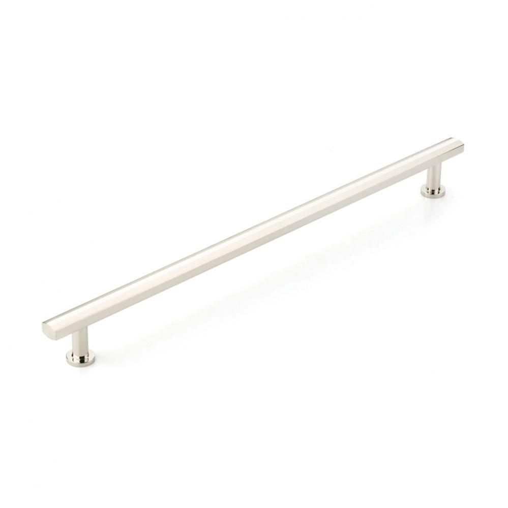 Appliance Pull, Polished Nickel, 18'' cc