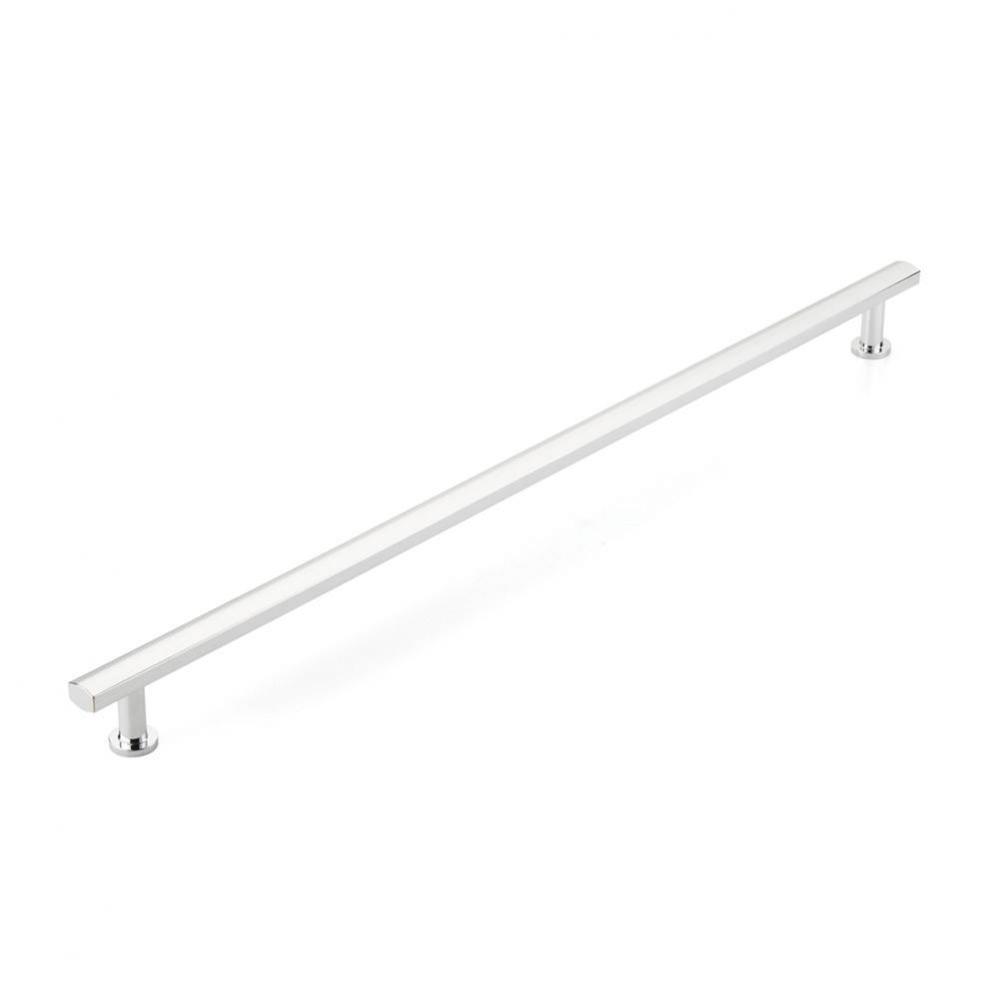 Appliance Pull, Polished Chrome, 24'' cc