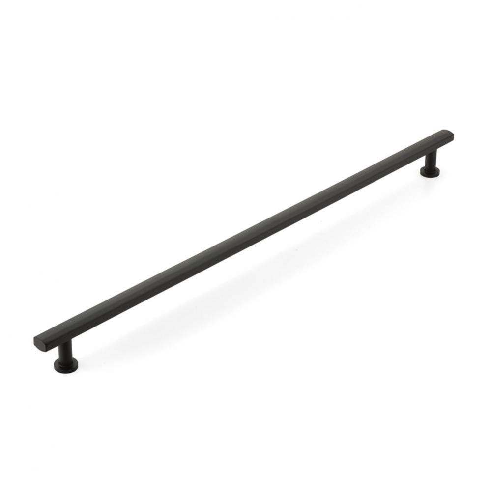 Concealed Surface, Appliance Pull, Matte Black, 24'' cc