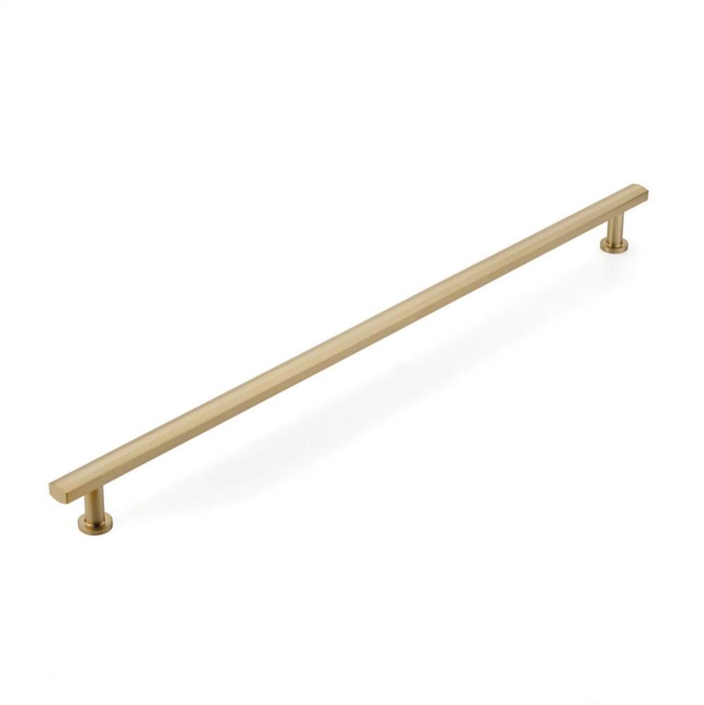 Concealed Surface, Appliance Pull, Signature Satin Brass, 24'' cc