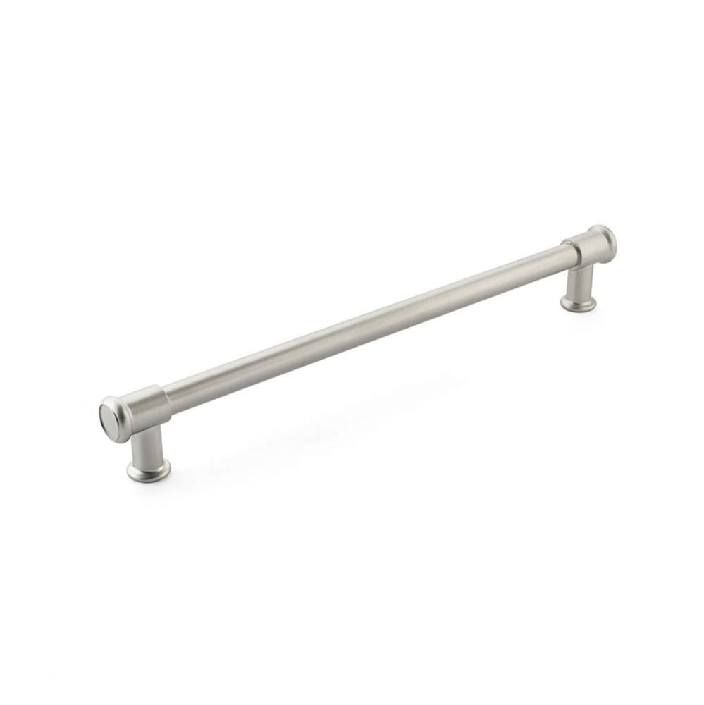 Concealed Surface, Appliance Pull, Satin Nickel, 15'' cc