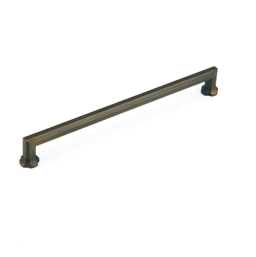 Concealed Surface, Appliance Pull, Ancient Bronze, 15'' cc