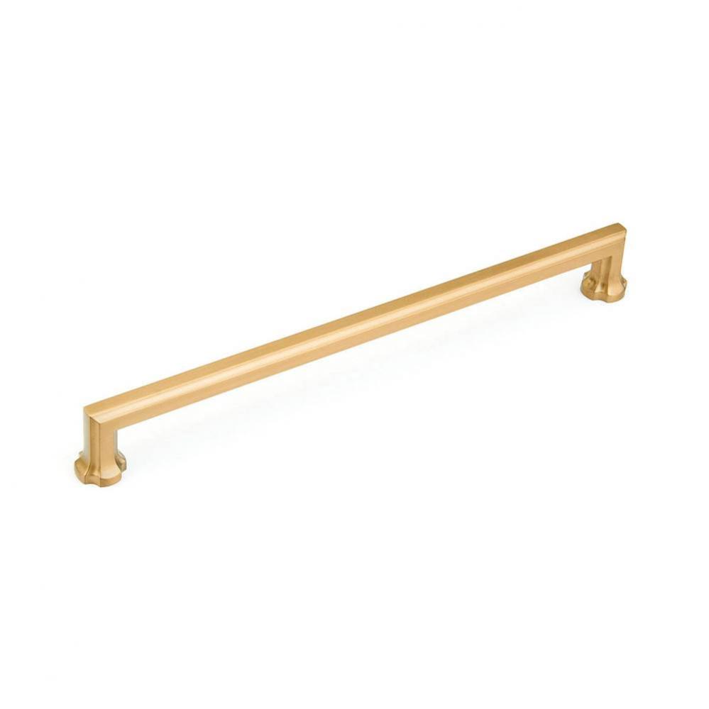 Concealed Surface, Appliance Pull, Brushed Bronze, 15'' cc