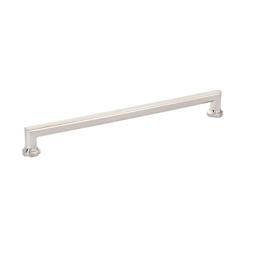 Concealed Surface, Appliance Pull, Brushed Nickel, 15'' cc