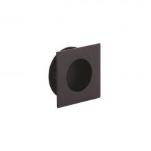 Schaub and Company 211009-MB - Urbano, Square Recessed Pull, Matte Black, 3'' Overall