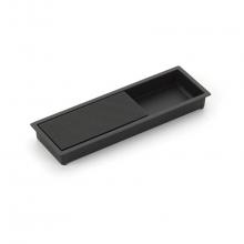 Schaub and Company 1206-MB - MODO Recessed Pull, Matte Black, 6-1/4'' x 2'' Overall