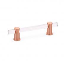 Schaub and Company 404-BRG - Pull  Adjustable 4'' cc  Brushed Rose Gold